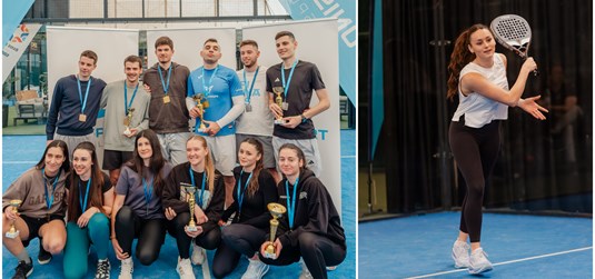 Srebro studenticama i studentima na prvom državnom prvenstvu u padelu